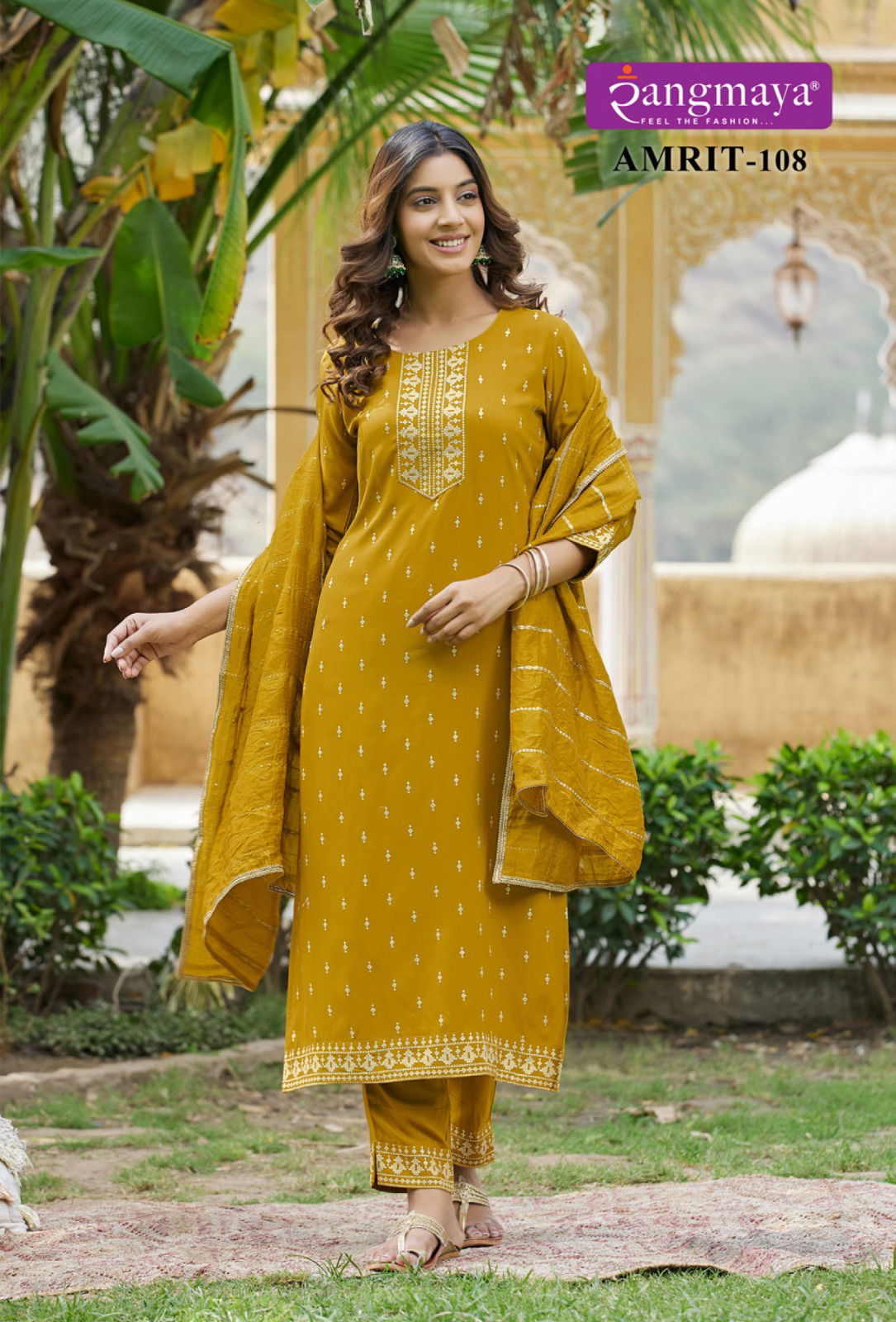 Amrit By Rangmaya 101 To 108 Readymade Salwar Kameez Catalog